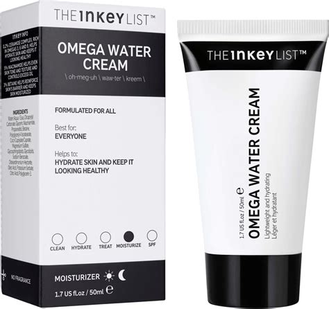 the inkey list omega water cream is a dupe for|inkey list moisturizer ingredients.